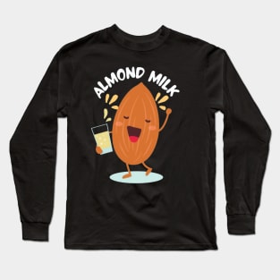 Almond Milk Long Sleeve T-Shirt